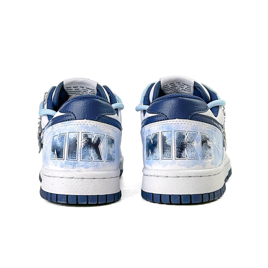 Nike Big Low Top Skateboard Shoes Unisex Polar Blue 355152-140