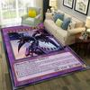Yu-Gi-Oh MONSTER CARD Anime Cartoon Carpet Rug for Home Living Room Bedroom Sofa Doormat Decor,kids Area Rug Non-slip Floor Mat