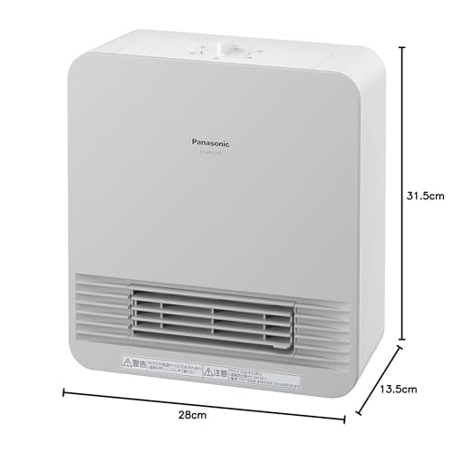 Panasonic ceramic fan heater small drip-proof white DS-FN1200-W