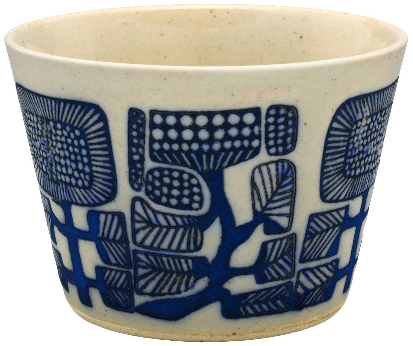 

Hasami stamped soba choko AZTEC approximately diameter x made in product number 21121 ware, Kunzangama, (soba cup), design, 9.5cm 6.5cm height, бежевый
