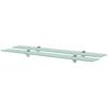 Wall Shelf - EXCLUSIVE HOUSE - 2 Pcs - 8 Mm Tempered Glass - 80 X 10 Cm - Load 15 Kg