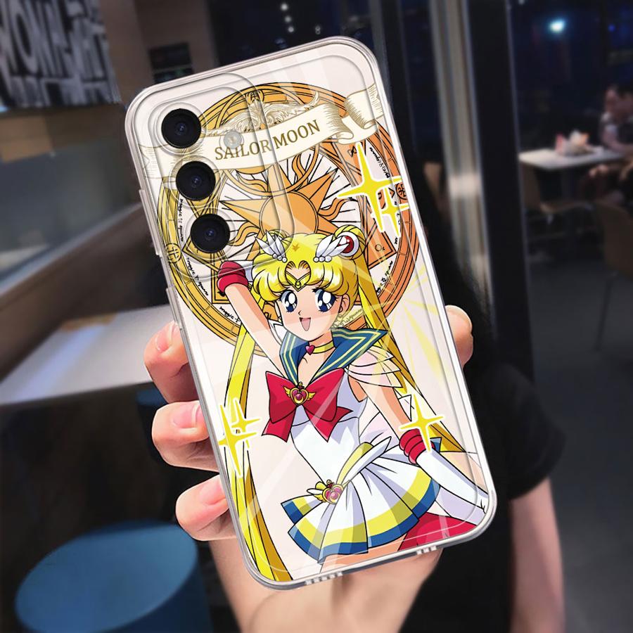 Sailor Chibi Moon Case for Samsung Galaxy A57 A34 A35 A56 A55 A25 A51 A14 A16 A26 A24 A52 A36 A37 A54 A15 A52 A17 Phone Cover
