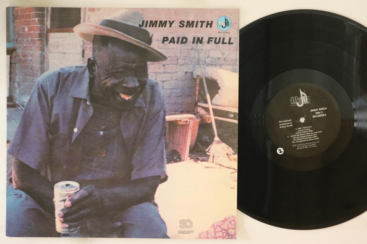 

LP Record JIMMY SMITH - Paid In Full MJ12828 Mojo Records 1974 US Jazz Used