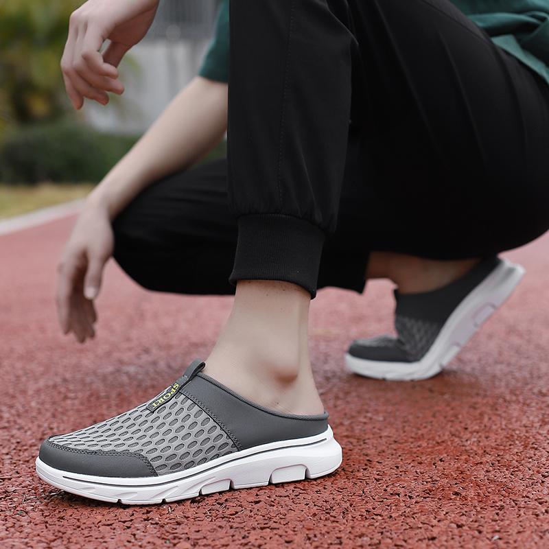 Women Sandals Slide Slippers Soft Mules Loafers Men Backless Sneakers Slip On Casual Men’s Clogs Plus Size