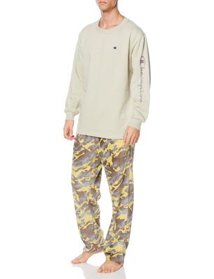 Room Long Long Brushed M [Champion] Wear, Sleeves, Pants, Fleece/Boa Fleece, Men's Sandbed,