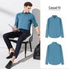 Shanshan Men's Silk Blend Long Sleeve Shirt