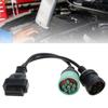 6pin 9pin To OBD2 16Pin Adapter Vehicles Diagnostic Adapter Cable OBD J1939 J1708 J1587 Converter Scanner Cable Y Cable