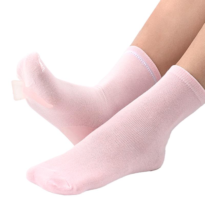 Hallux Valgus Gel Toe Separator Socks - Orthopedic Bunion & Overlapping Toe Relief One Size