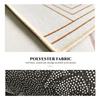 Golden Luxury Long Corridor Carpet Nordic Style Villa Hallway Carpet Non-slip Washable Lobby Aisle Rug Customizable Runner Mat
