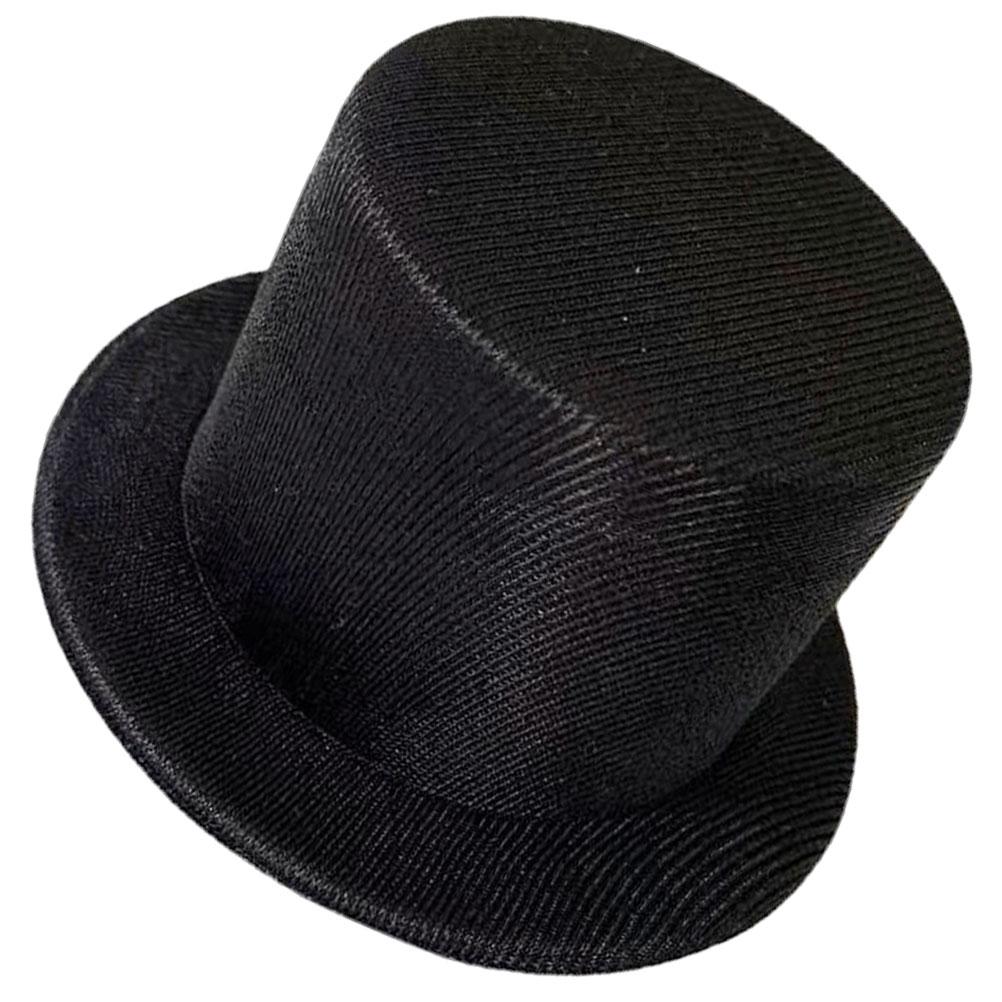 Mini Hats for Crafts DIY Snowman Hat Tiny Party Hats Sturdy Cloth Material Mini Top Hat Diy Craft Material Party Supply