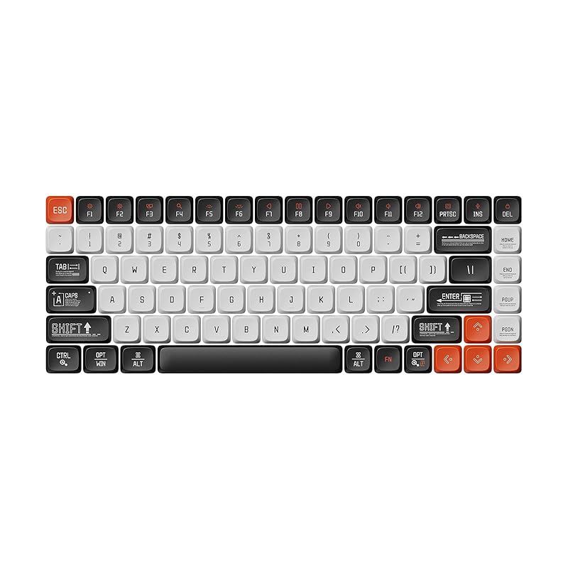 

Lofree FLOW PBT keycaps for low profile mechanical keyboards ALERT