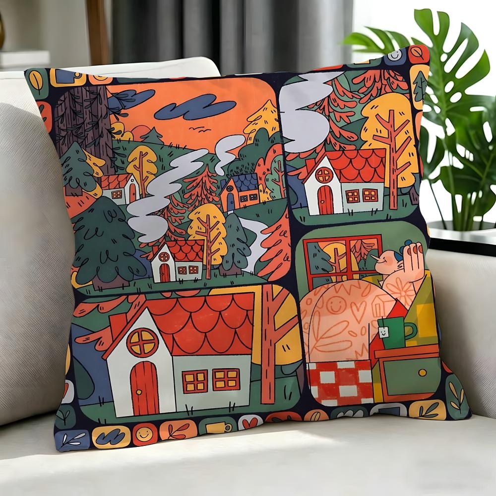 model Malen Pazos Cushion Cover Cushion Cover Set Pcs x x x Pillowcase Decorative Sofa Home Decor