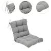 Chair Cushion Pad Lightweight Solid Color High Back Seat Rocking for Kitchen Indoor