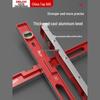 Delixi High Precision Aluminum Spirit Level with Magnet, Small Digital Display Magnetic Ruler