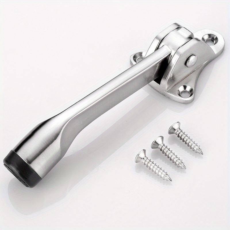 

1pc Stainless Steel Door Stopper: Keep Your Doors Secure with Our Kickdown Door Stop! for Shops&stores&hotels