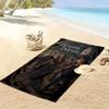 Mystic Falls Geheimnisse enthüllt Strandtuch weich Outdoor-Camping Saugfähiges Badetuch schwimmen Meeresufer Strandtuch Reise- und Urlaubs-Handtücher Komfort Strand