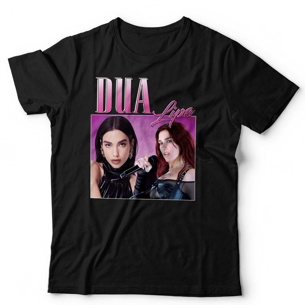 חולצת טי Dua Lipa הערכה נוסטלגיה מחווה חולצת מסיבת רווקים רווקות מפורסמת