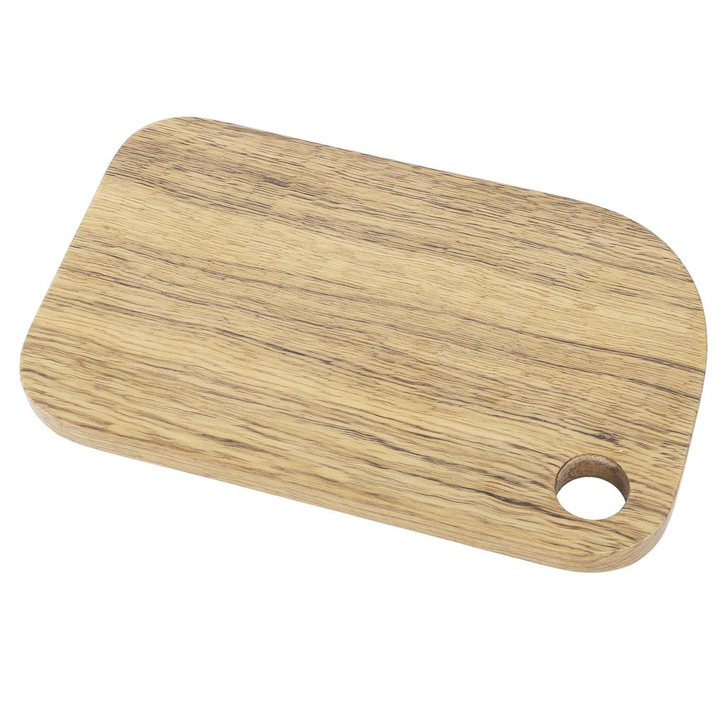 Wood Cutting Board with Hanging Hole Wood Chopping Board for Bread Pizza Vegetable Fruits Cheese Serving   Wood Rectangular