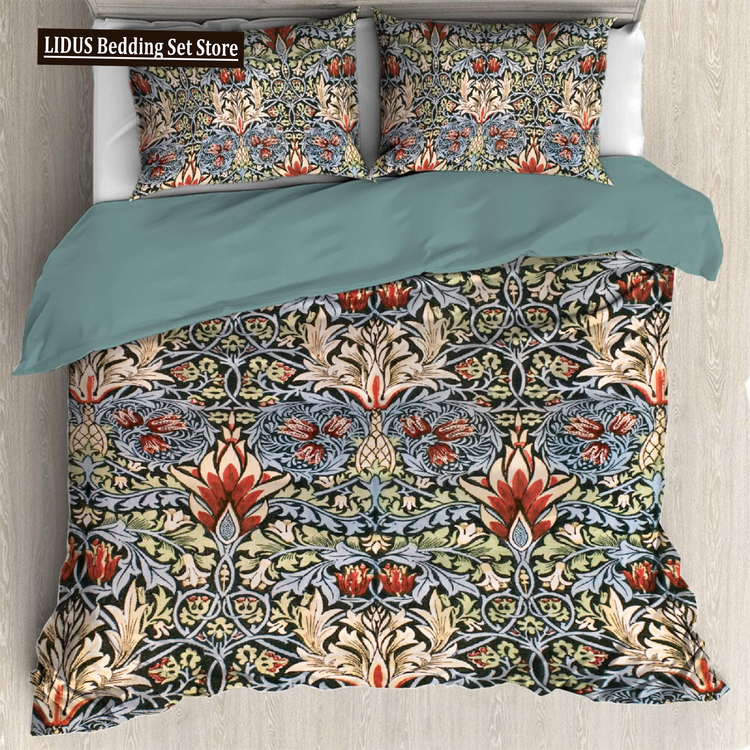 William Morris Strawberry Thief Segu komplekts