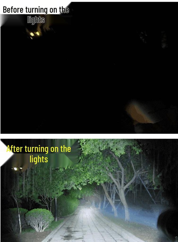 80W LED Rechargeable Headlamp - High-Power Aluminum Alloy Light for Outdoor Fishing