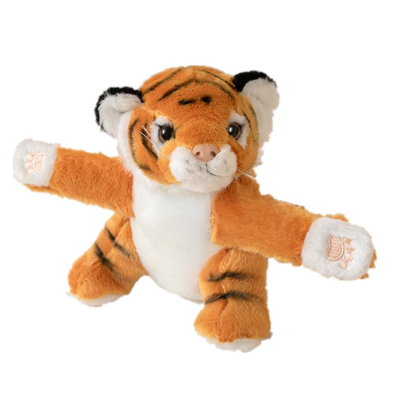 Cute Cute Little Tiger Bracelet Snapping Circle Plush Toy Doll Red Panda Doll Children Soothing Doll