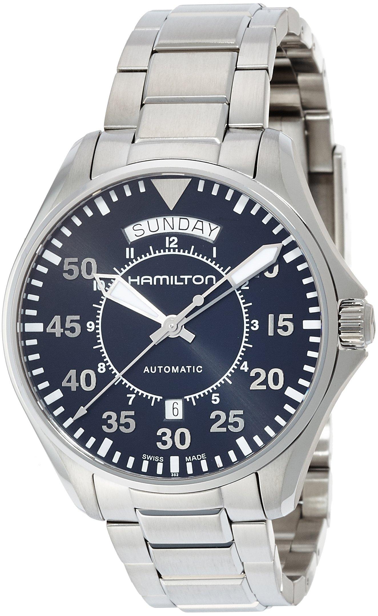 

HAMILTON Watch Genuine Warranty Khaki Pilot Day Date Auto Mechanical Automatic Winding H64615135 Imported [Hamilton] Men s [Regular Product]