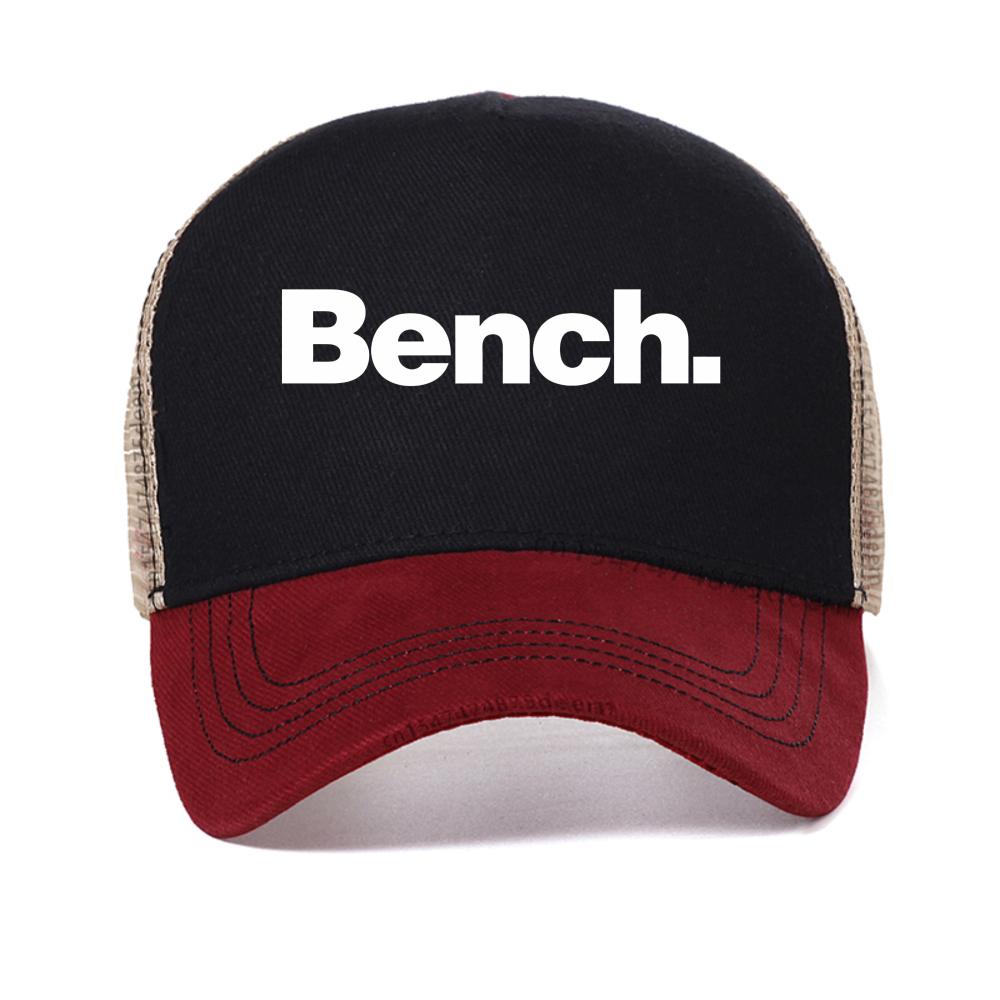 

Bench Printed baseball cap Unisex s Summer Fashionable Casual Sports hat Breathable mesh sun hat adjustable cool Trucker hats Adjustable