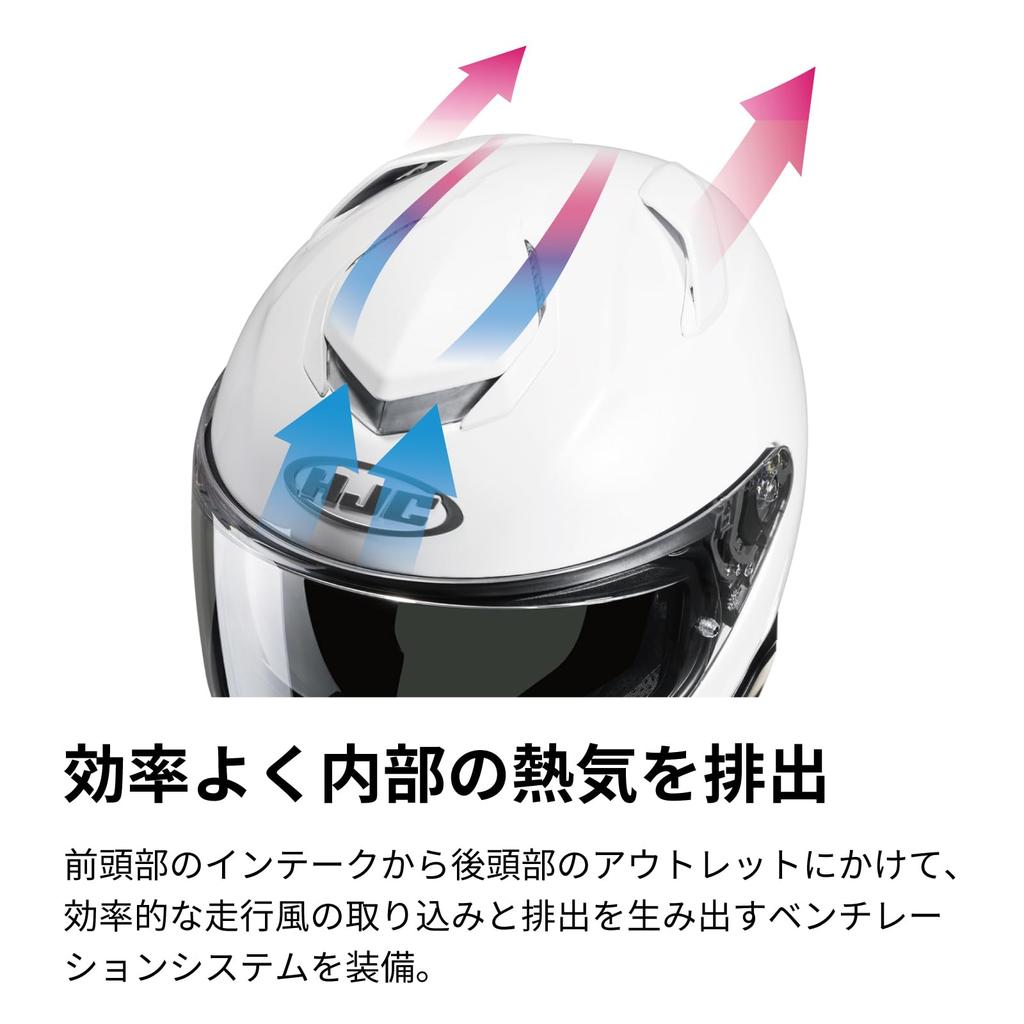 HJC HELMETS SMART HJC RPHA 71 Solid Motorcycle Helmet, HJH244 Gray, Full Face, with Built-in Sun Visor, Ventilation, and Built-in Intercom.