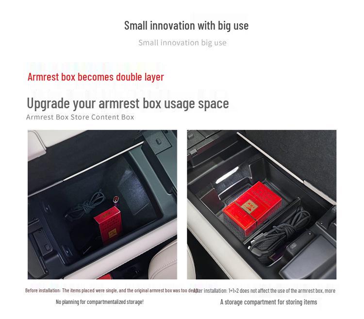 Storage Organizer for NIO ES6 Center Console (Model Years 23-25)