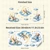 1pc Cute Wreath Animal Fox Wall Stickers for Children Room Bedroom Nursery Wall Decoration Living Room Decor for The House