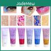 Festival Set Makeup Glitter Face Paint Chunky Sequins Glitter For Eyes Lips Hair Nails Rave Mardi Gras Party Accessories 50ml