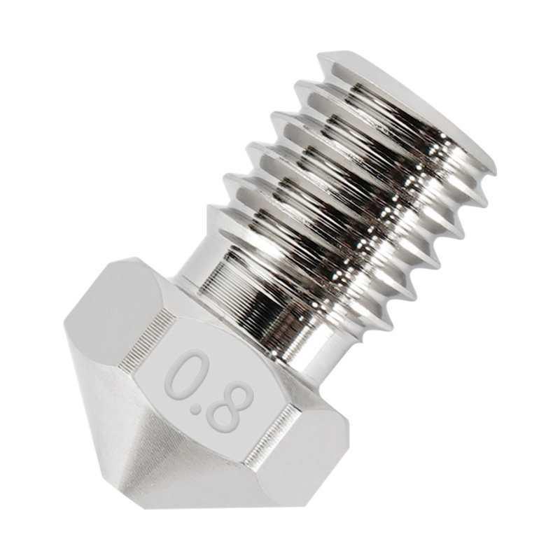 E3D V6 3D Printer High Flow Brass Nozzle, Hardened Steel Copper-Plated CHT Extruder Head, Clearance Sale.