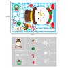 Christmas Electrostatic Stickers Snowflake Elk Set Door Window Glass Stickers