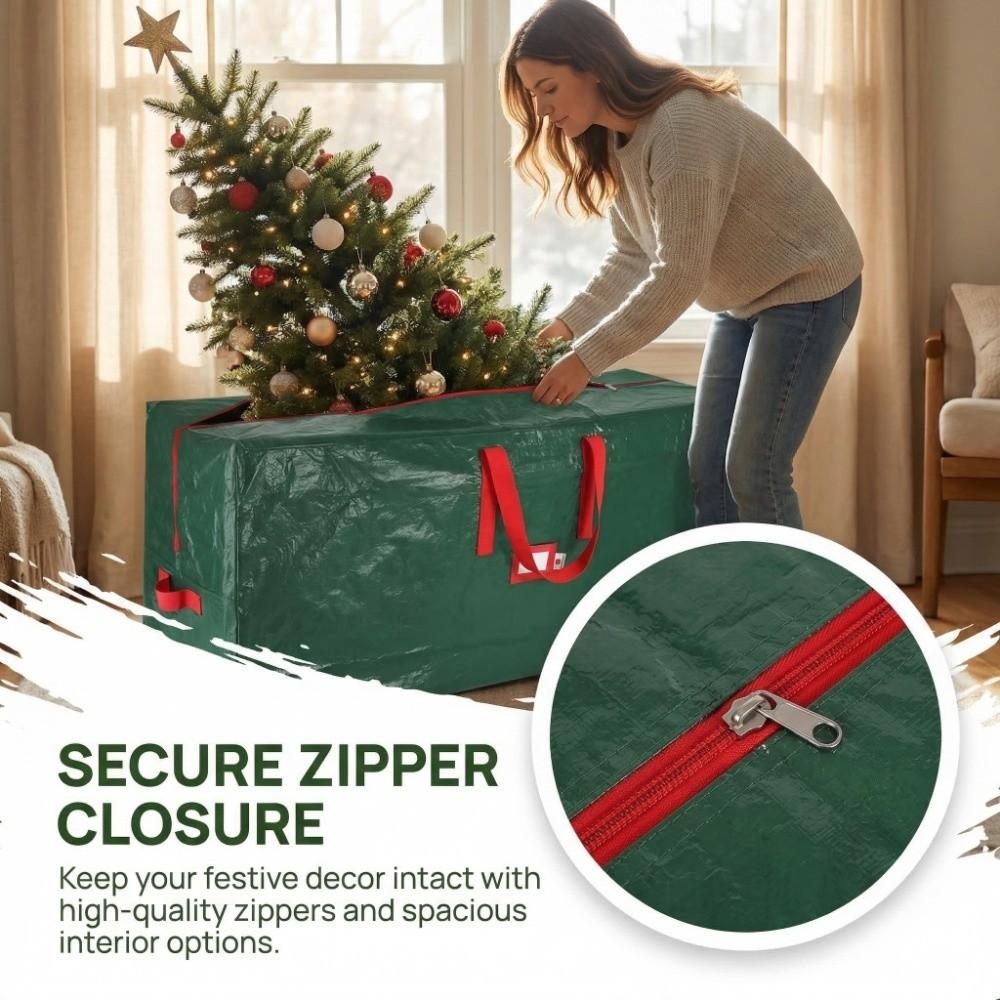 165.1*38.1*76.2CM Christmas Tree Bag Large Size Decoration Bag Holiday Organizer  Tree Storage