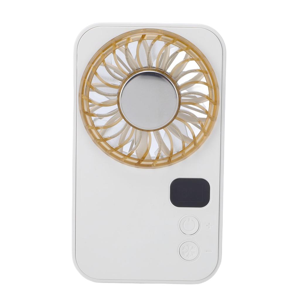 Portable Handheld Fan Quiet USB Ultra Thin Mini Cooling Fan with Lanyard for Outdoor Travel Summer Vacation