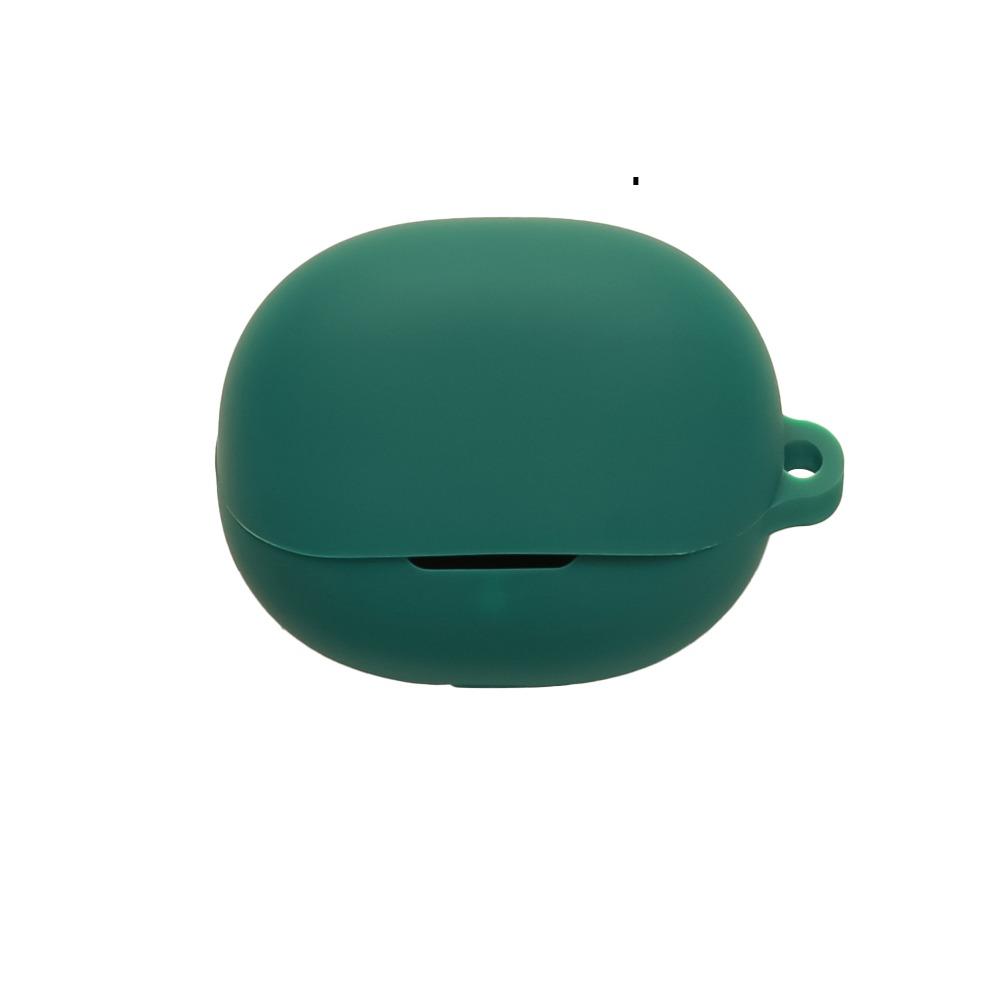 

Anti-fall Earphone Case Silicone Dustproof Headphone Protective Case Shockproof Anti Scratch for QCY MeloBuds N20 темно-зелений колір
