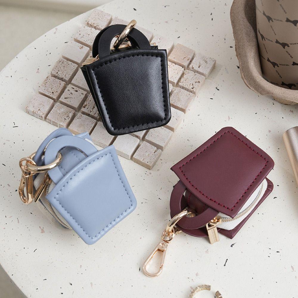 Pendant Holder Earrings Ring Packing Box Mini Jewelry Storage Case Jewelry Bag Keychain Gifts