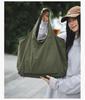 Japanese-Inspired Large Capacity Tote - Lightweight, Versatile Handheld or Shoulder Cloth Bag for Women