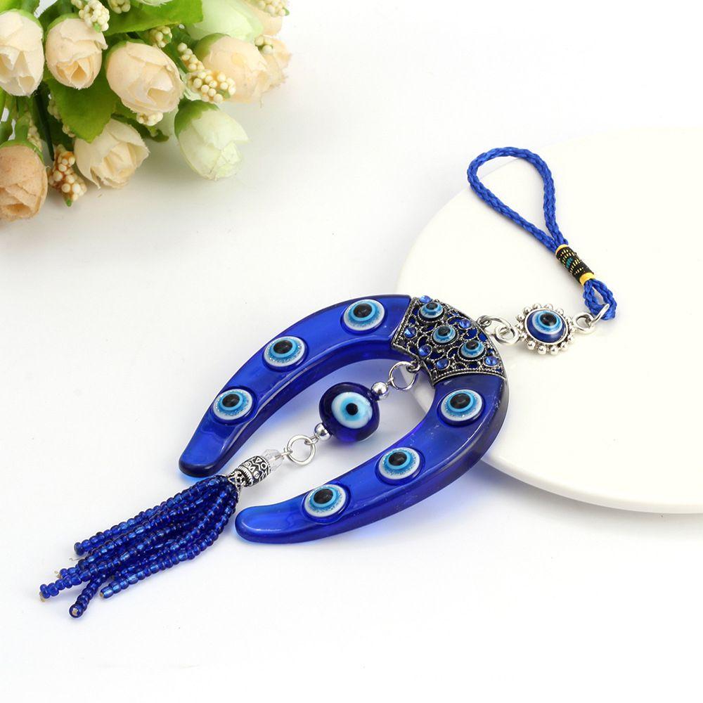 Car Jewelry Key Rope Phone Strap Devil's Eye Car Pendant Evil Eye Keychain Evil Eye Beads Pendant