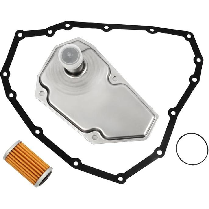 31728-1XF0A Transmission Filter Oil Pan Gasket Kit Fits For 2007-2013 Ni-Ssan Altima 2.5L L4, 2011-2016 Juke 1.6L L4 Turbocharged, 2015-2016 Rouge