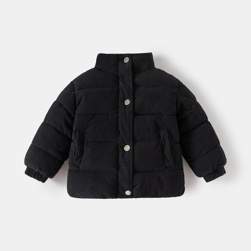 Children's Winter Cotton Padded Jacket - Unisex Korean Style for Autumn/Winter 2025