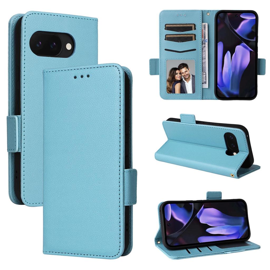 Flip Cover compatible for Google Pixel 10A PU Leather Phone Case Full-Body Protection with [RFID Blocking]