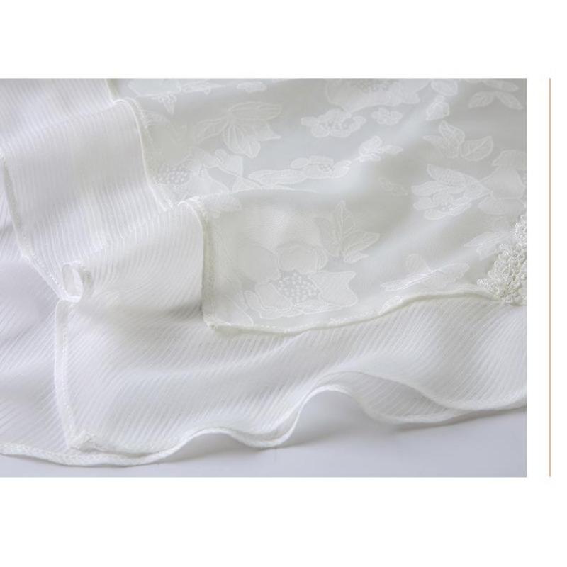 Chemisier à boucle avec peinture à l'encre chic pour femme - Ourlet irrégulier, haut de style estival avec manches en mousseline