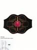 Ab Belt Abdominal Muscle Toner - Abs Stimulator USB Rechargeable Abs Stimulating Belt Muscle Toning Belt For Men Women Training