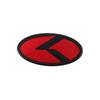 3D ABS K Logo Car Rear Trunk Logo Emblem Badge Stickers For Kia Sportage Sorento Optima Forte Rio Stinger K5 KN KX1 Accessories