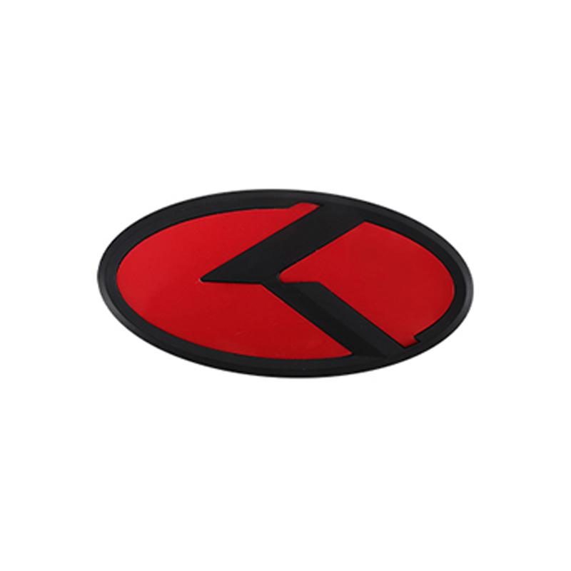 3D ABS K Logo Car Rear Trunk Logo Emblem Badge Stickers For Kia Sportage Sorento Optima Forte Rio Stinger K5 KN KX1 Accessories