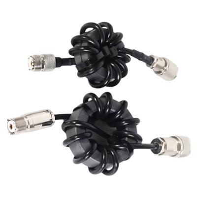 Shortwave Choke Coil Magnetic Ring EM-25 EM-43 HF Radio Accessory 200W 1000W Noise Suppression Electromagnetic Interference