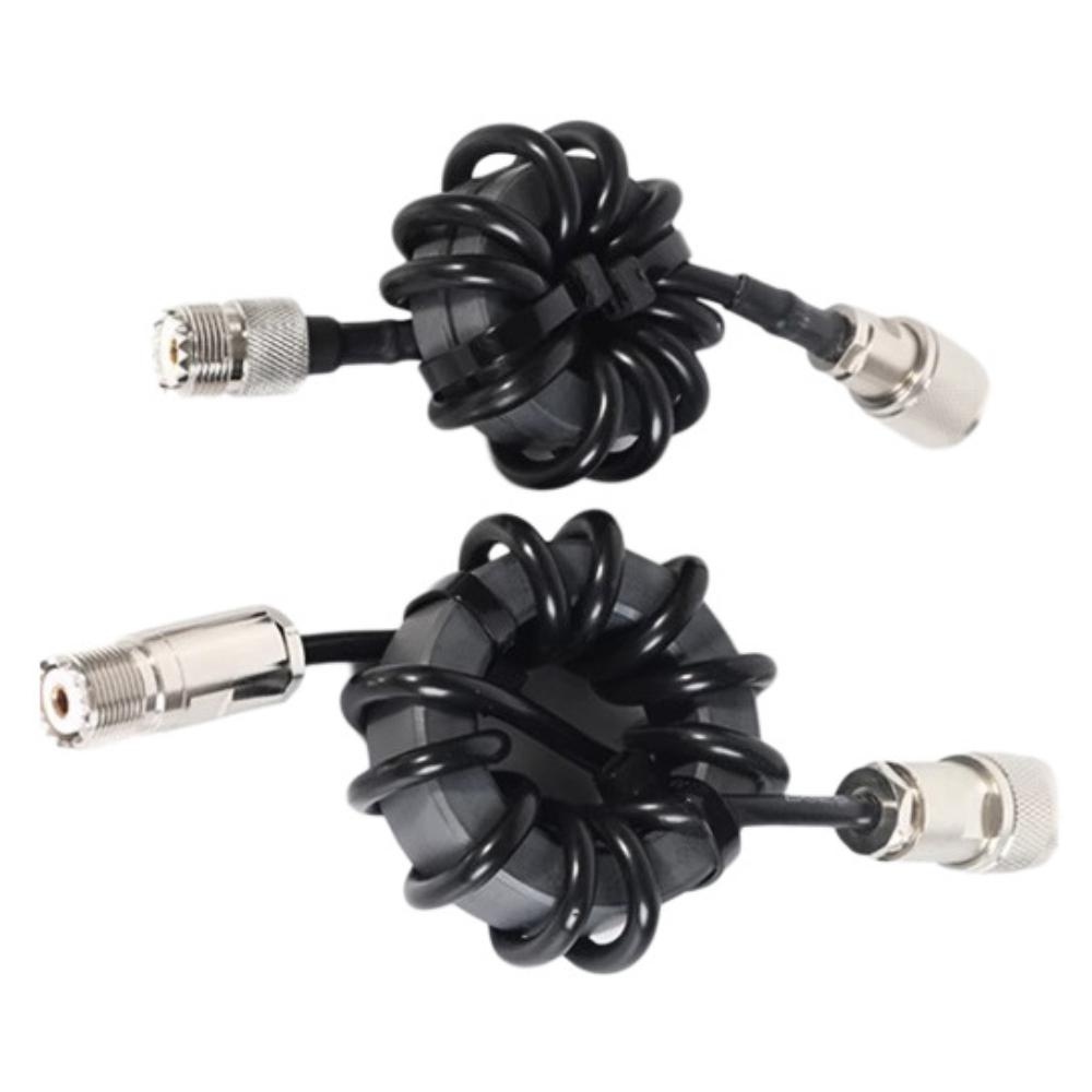 Shortwave Choke Coil Magnetic Ring EM-25 EM-43 HF Radio Accessory 200W 1000W Noise Suppression Electromagnetic Interference