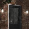 VidaXL Outdoor Wall Light Black Stainless Steel, Outdoor Wall Lighting, Garden Wall Lamp, Wall Sconce 4006258