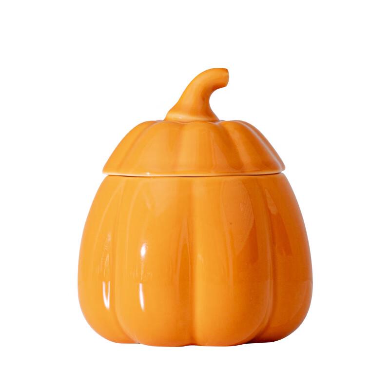 Decorative Pumpkin Scented Candle Holders (Set of 2)
